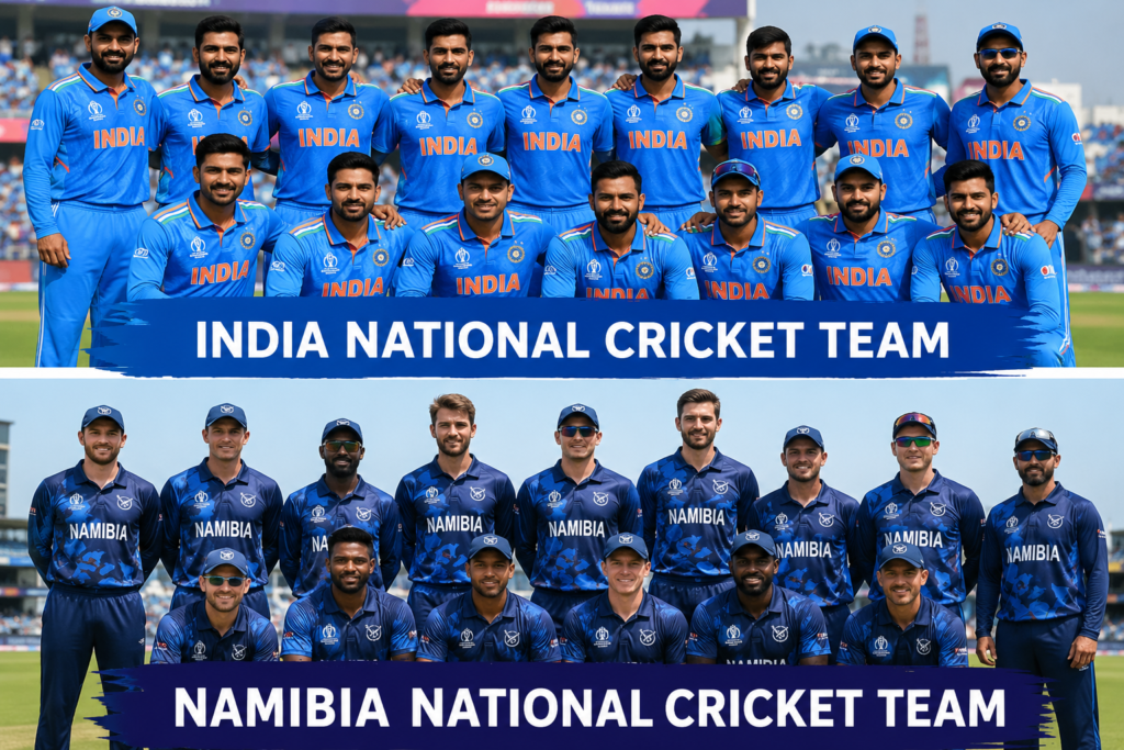 India National Cricket Team Vs Namibia National Cricket Team Match Scorecard