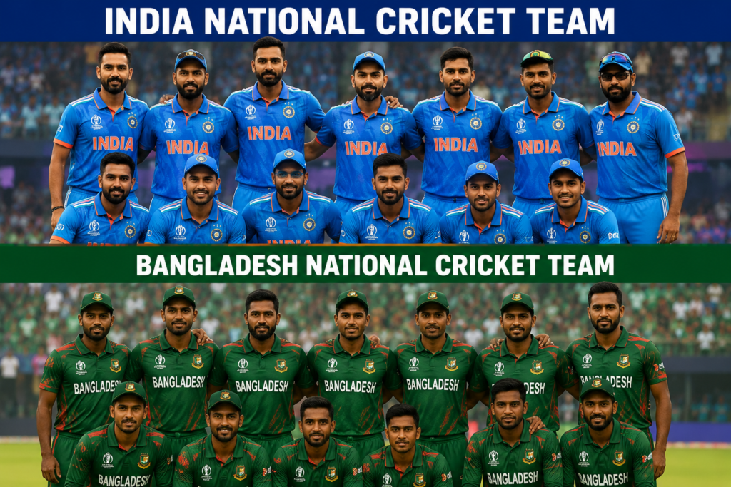 India National Cricket Team Vs Bangladesh National Cricket Team Match Scorecard
