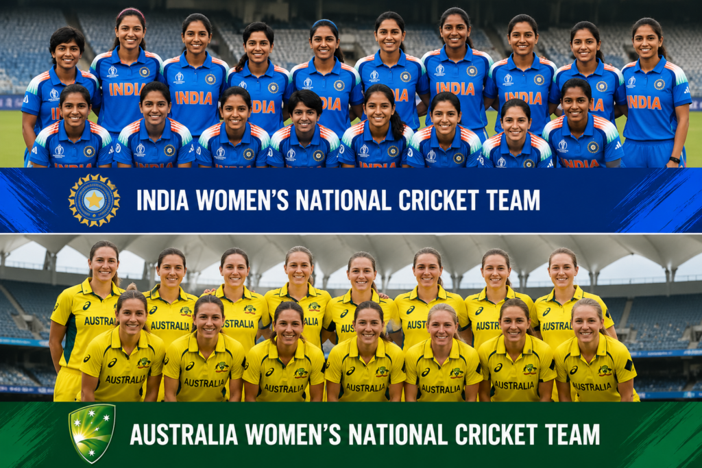 India Women's National Cricket Team Vs Australia Women's National Cricket Team Match Scorecard