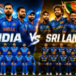 India National Cricket Team Vs Sri Lanka National Cricket Team Match Scorecard