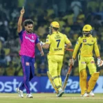 Rajasthan Royals vs Chennai Super Kings Standings
