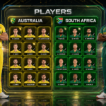 Australian Men’s Cricket Team Vs South Africa National Cricket Team Players