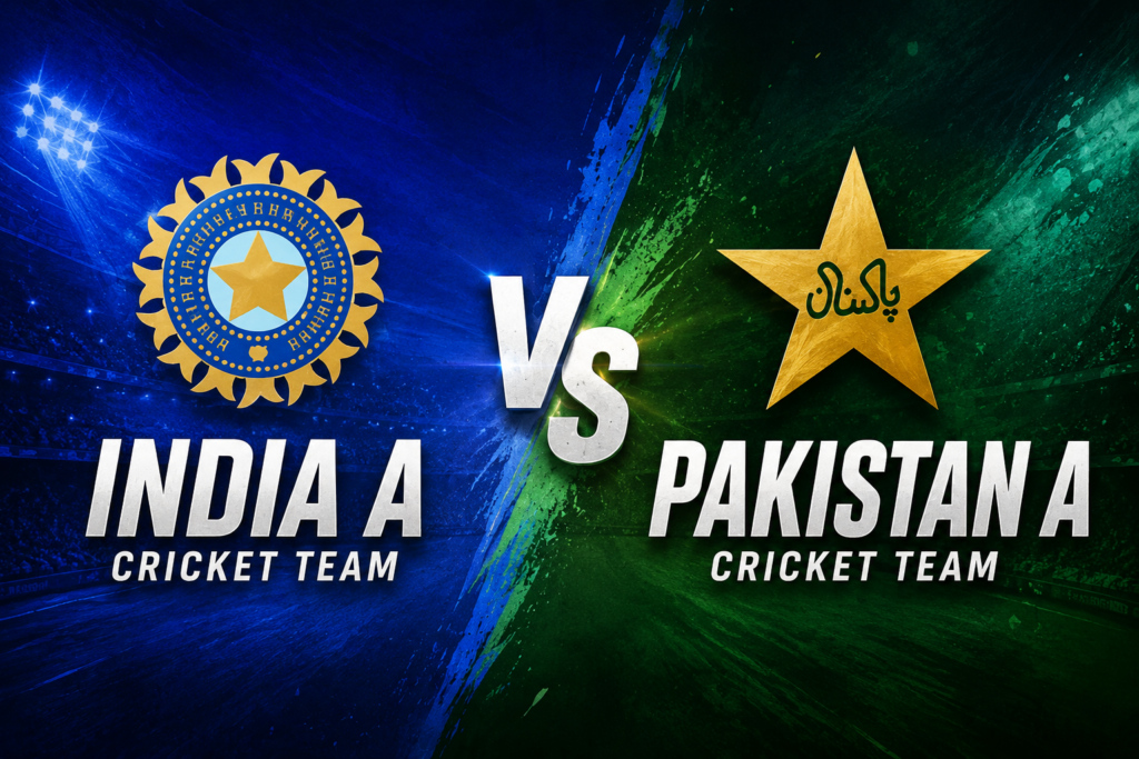 India A Cricket Team Vs Pakistan A Cricket Team Timeline