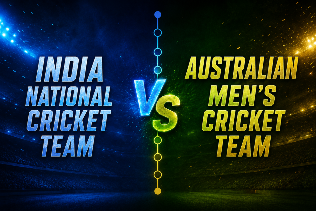 India National Cricket Team Vs Australian Men's Cricket Team Timeline