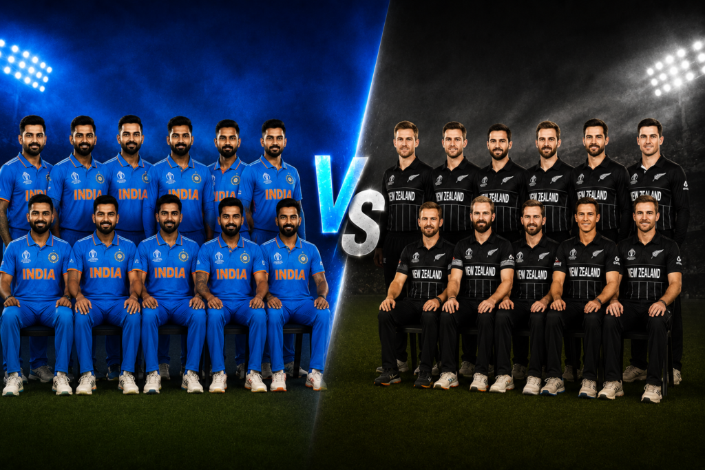India National Cricket Team Vs New Zealand National Cricket Team Timeline