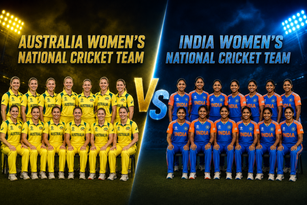 Australia Women's National Cricket Team Vs India Women's National Cricket Team Timelinec