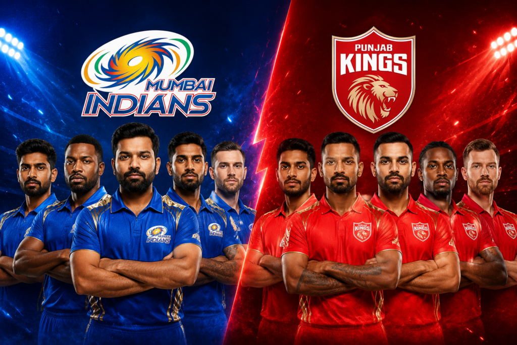 Mumbai Indians Vs Punjab Kings Match Scorecard