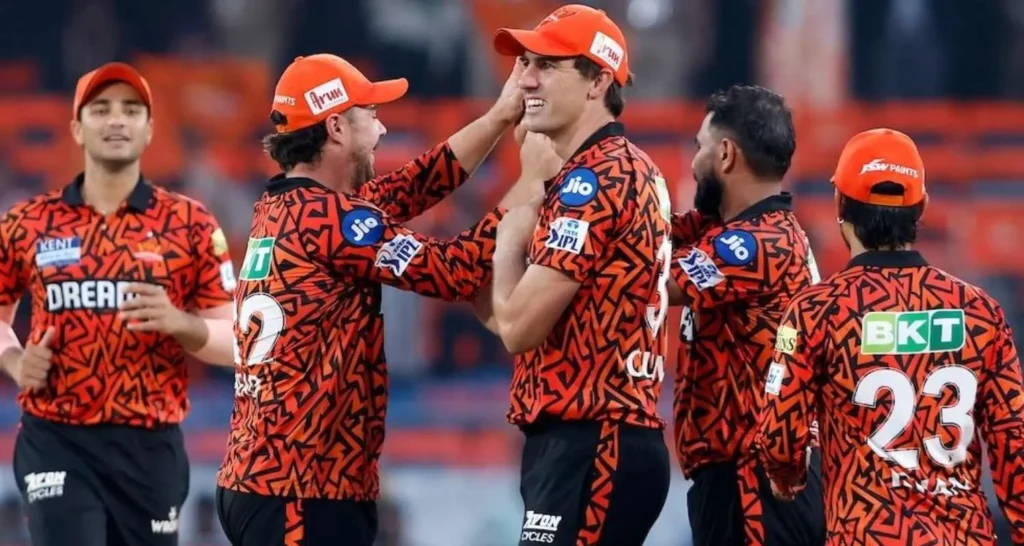 sunrisers hyderabad vs punjab kings standings