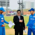 india national under-19 cricket team vs afghanistan national under-19 cricket team timeline