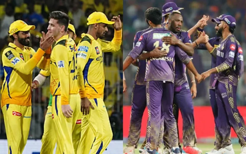 Kolkata Knight Riders Vs Chennai Super Kings Timeline