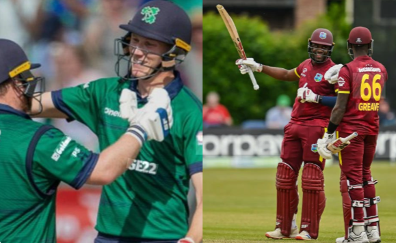 ireland cricket team vs west indies cricket team timeline