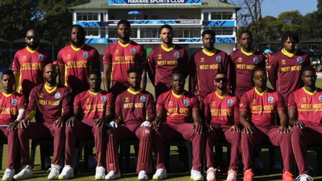 west indies cricket team standings