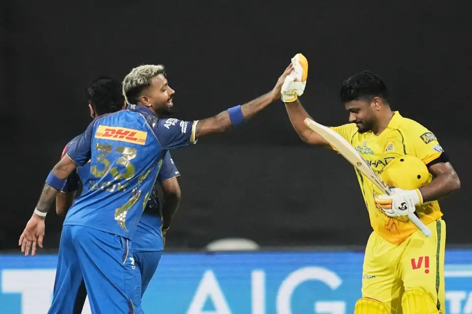 chennai super kings vs mumbai indians standings