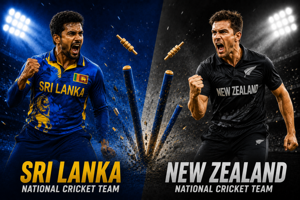 Sri Lanka National Cricket Team Vs New Zealand National Cricket Team Players