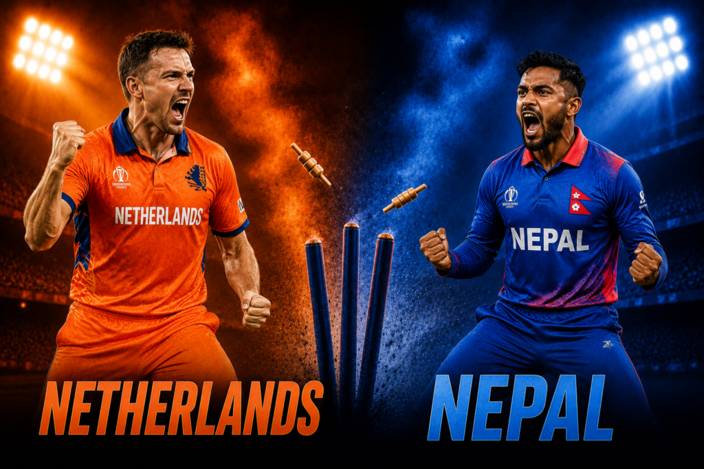 Netherlands National Cricket Team Vs Nepal National Cricket Team Players