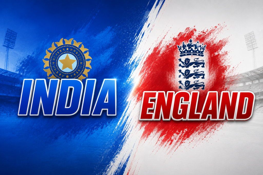 India National Cricket Team Vs England Cricket Team Match Scorecard 1st Test