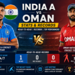 India A Cricket Team Vs Oman National Cricket Team Stats