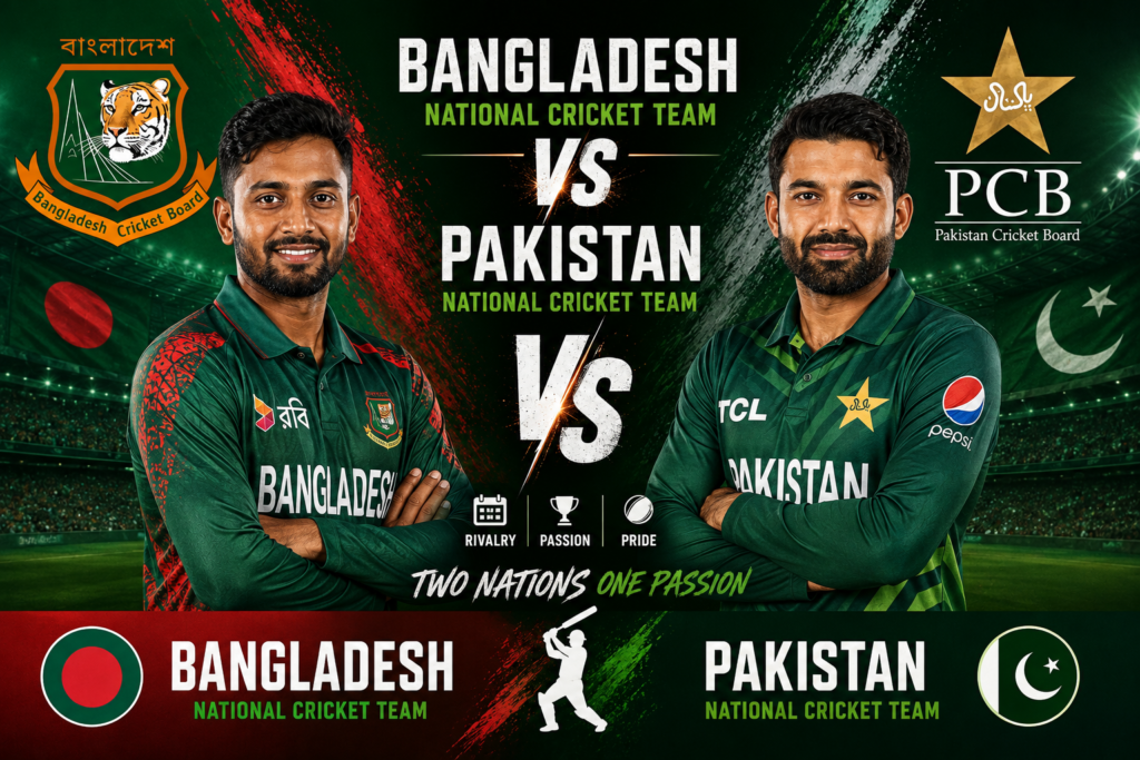 Bangladesh National Cricket Team Vs Pakistan National Cricket Team Stats